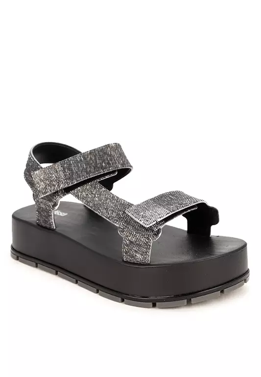 Flowing Denim Platforms