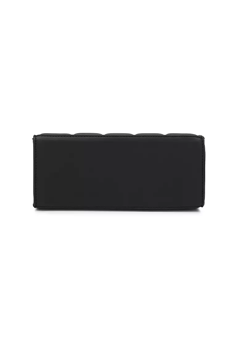 Women's Top Handle Bag / Sling Bag / Crossbody Bag - Black