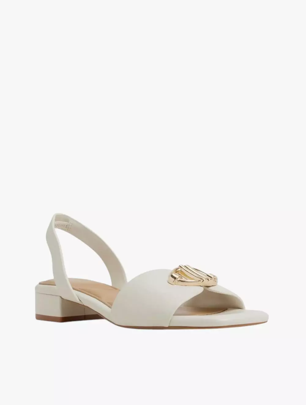 Aldo Jazmina Women's Heeled Sandals - White/Bone