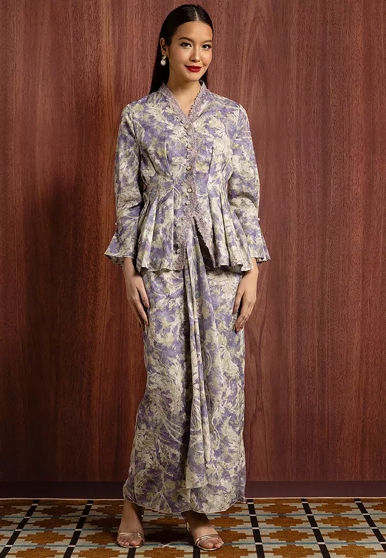 AURORA KEBAYA PEPLUM SET