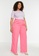 Trendyol pink Plus Size Wide Leg Woven Trousers A6590AA7DAEF73GS_5