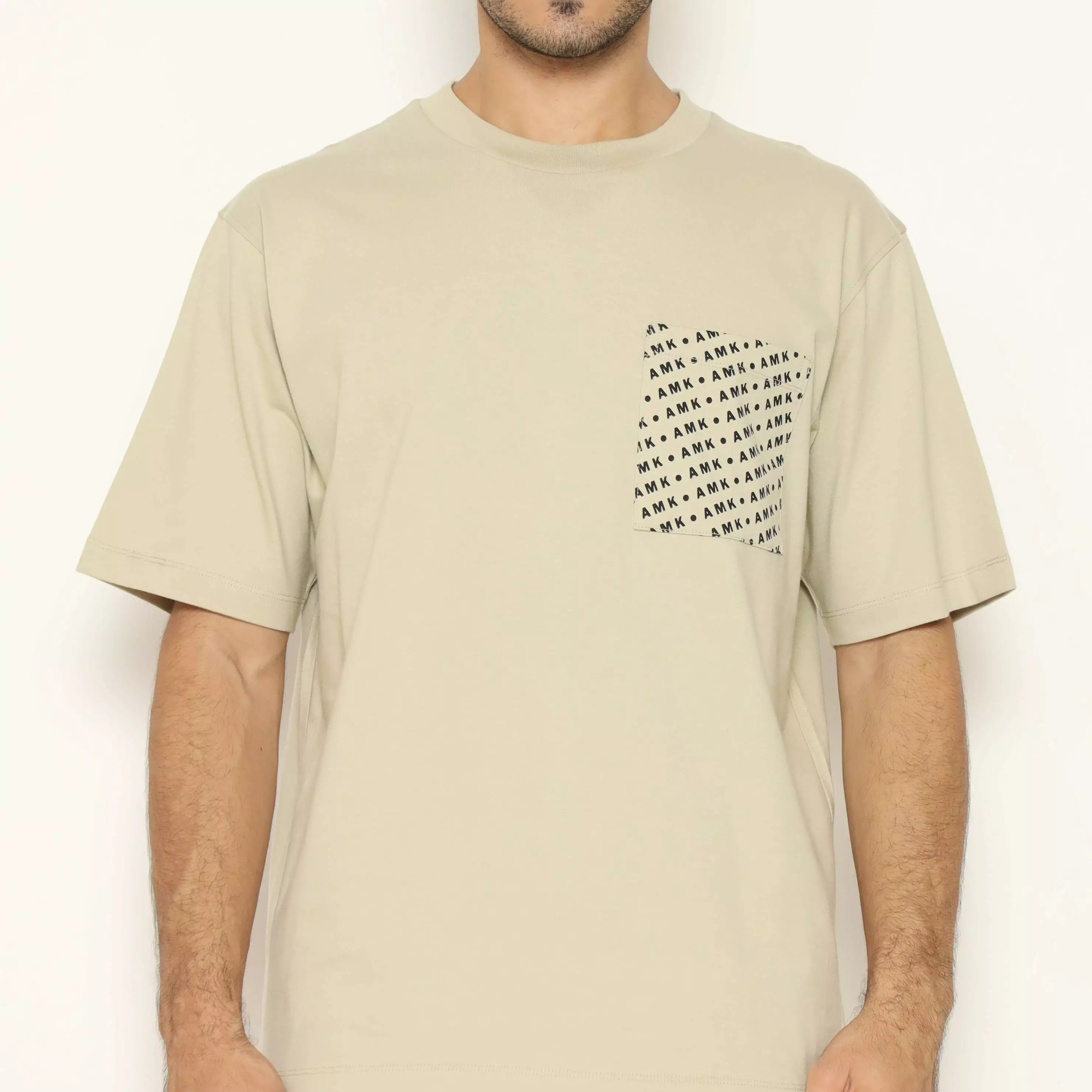 AMK Tshirt Polos Oversized  Pendek TS Sergei S/S Grey