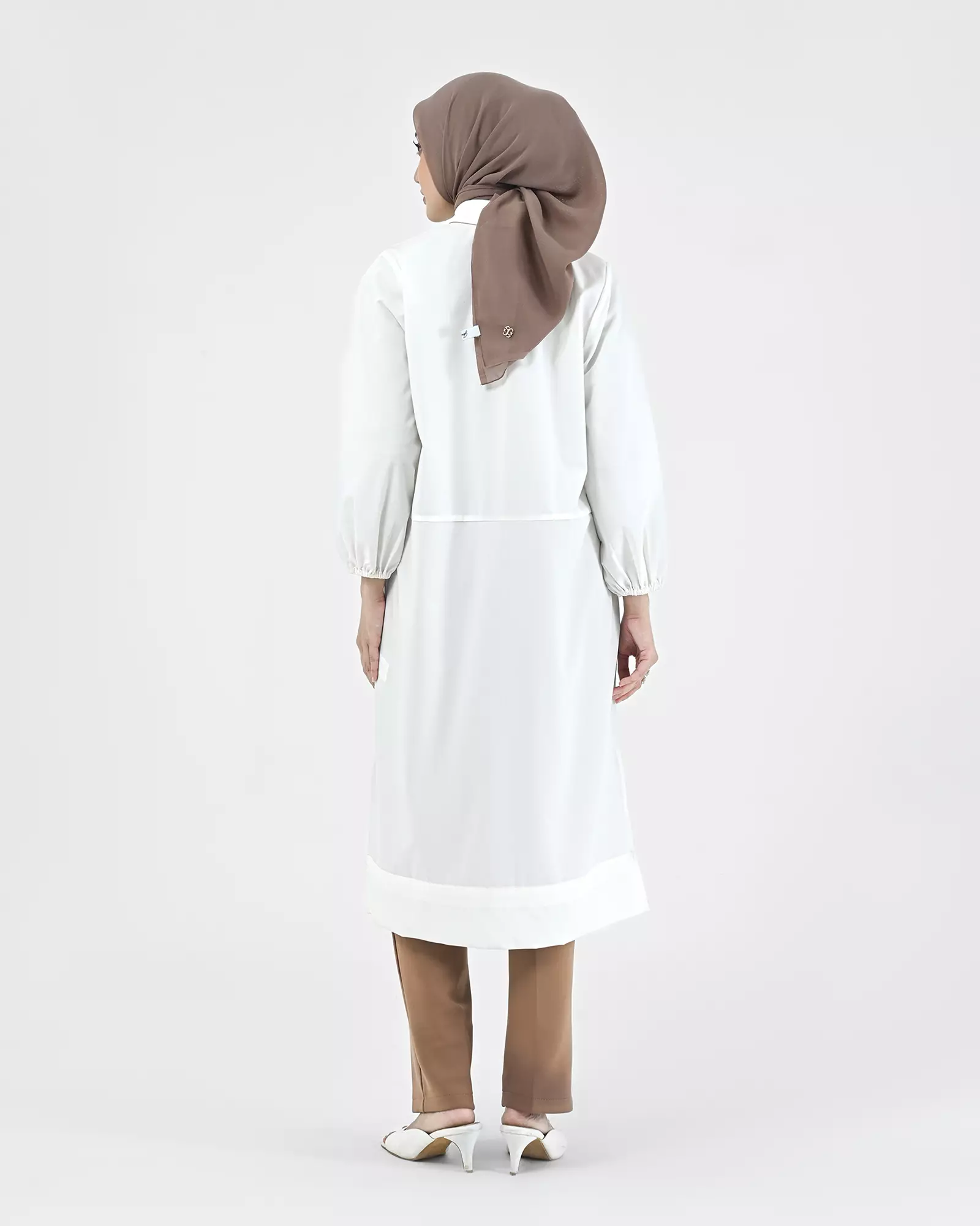 Geulis.id MELISSA TUNIC - Brokenwhite