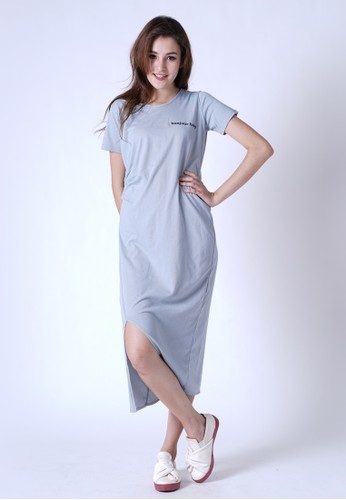 Gee Eight Bonjour Baby Grey Dress (DS 1270)
