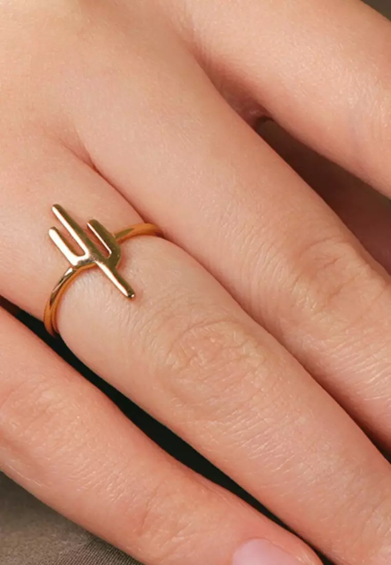 Vermeil  Cactus Ring