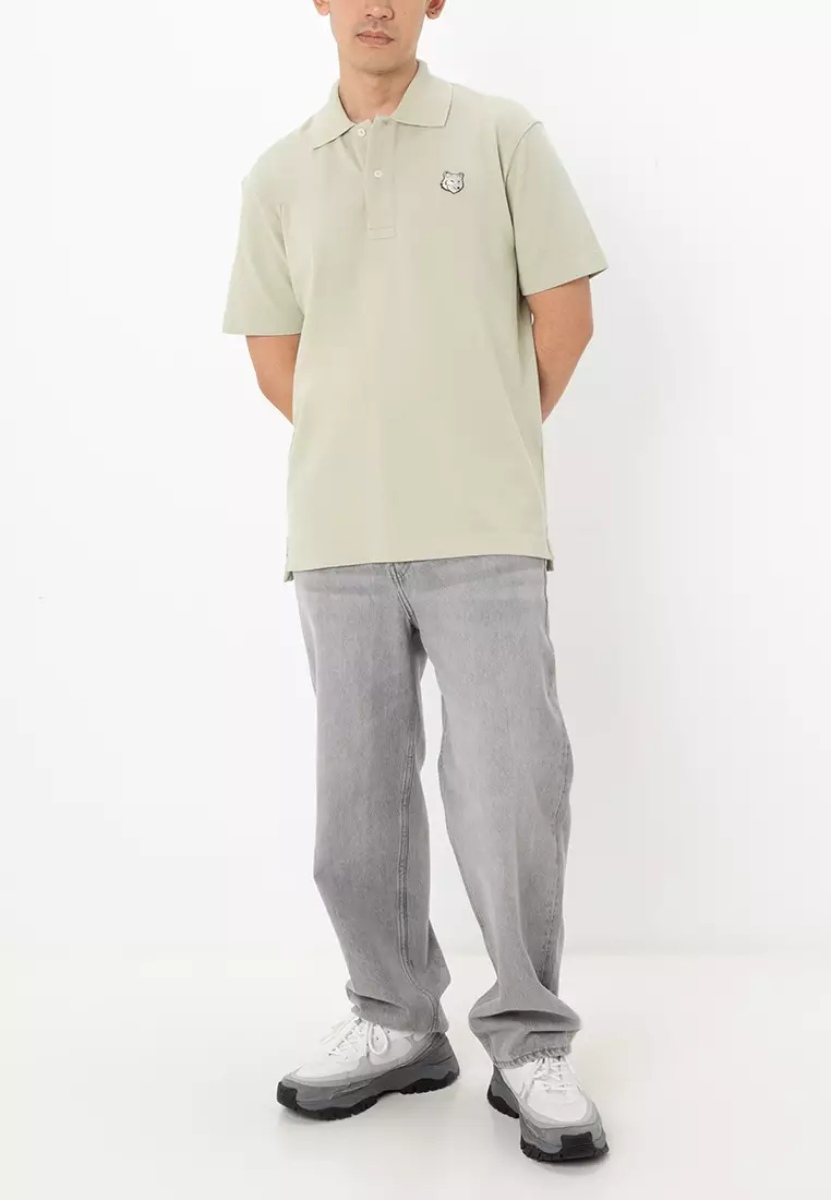 Buy Maison Kitsune Bold Fox Head Patch Comfort Polo Shirt