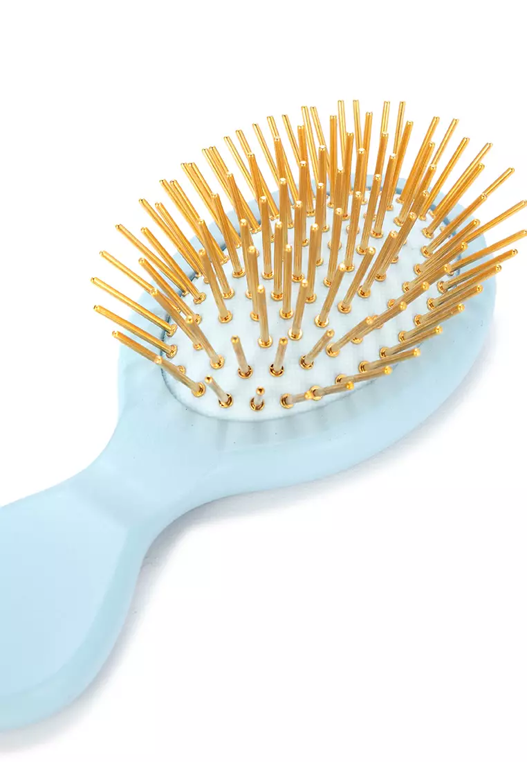 Qmini Beechwood Golden Hair Brush