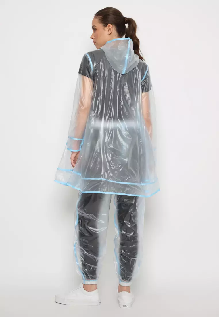 Qara Raincoat Blue