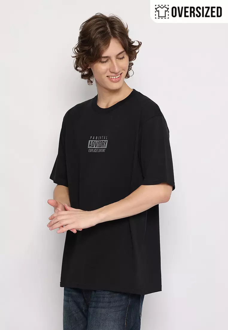 RBJ T-Shirt Cotton Combed Oversized Pria 2079250181
