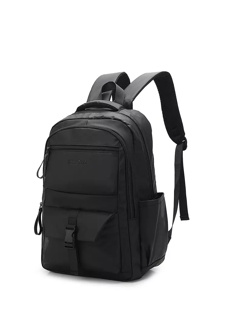 Men's Laptop Backpack (Tas Ransel Wanita & Tas Punggung Pria) - Hitam