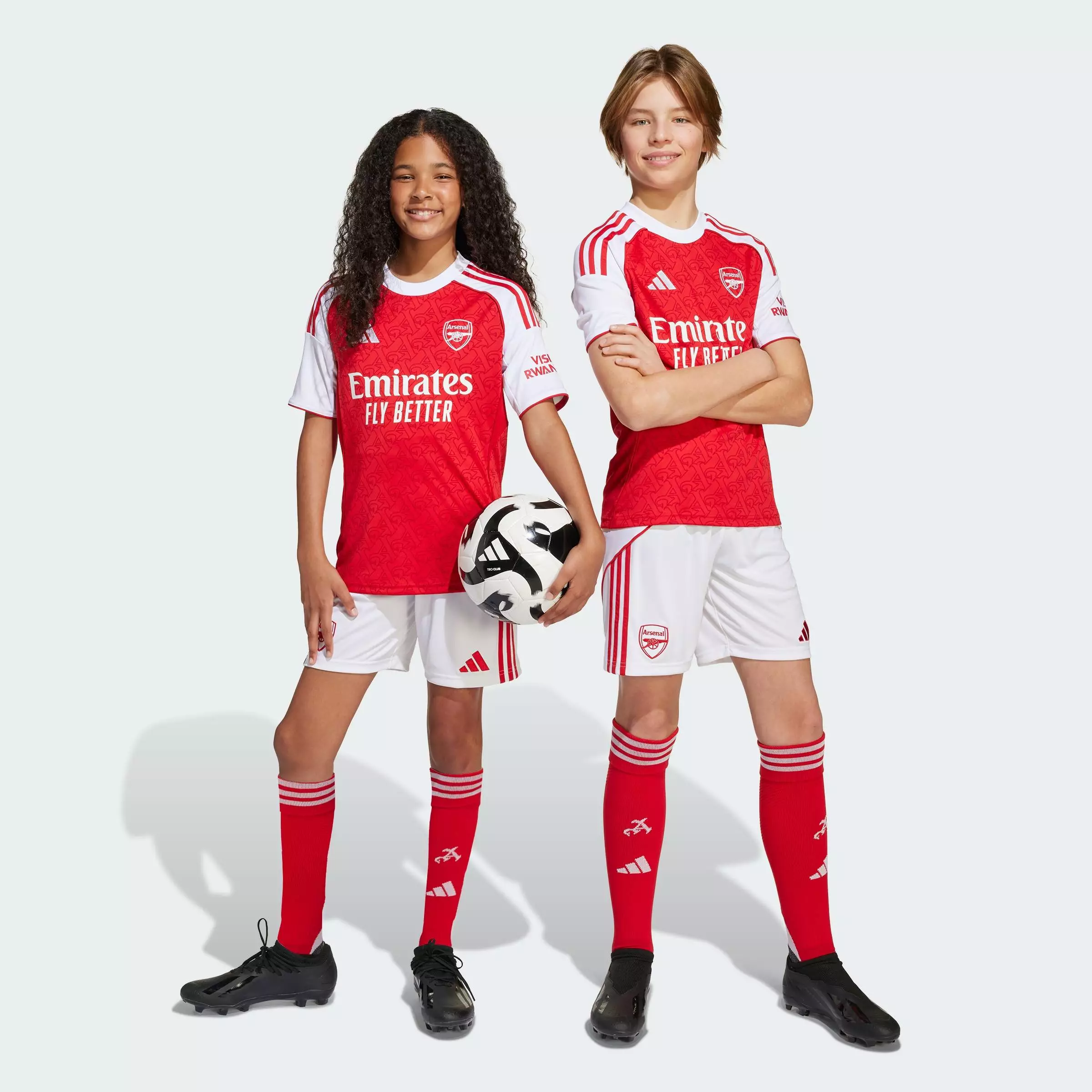 Buy ADIDAS Football Arsenal 25/26 Home Shorts Unisex White JI9528