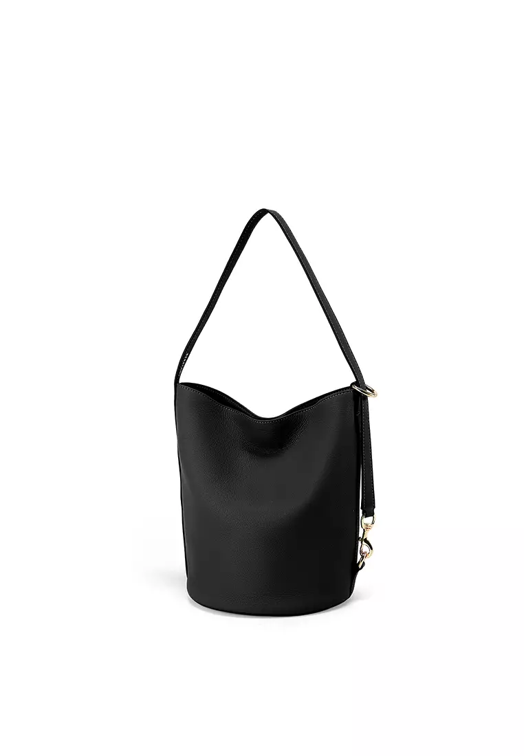 ORUKAMI Soft Convertible Bucket Bag - Black