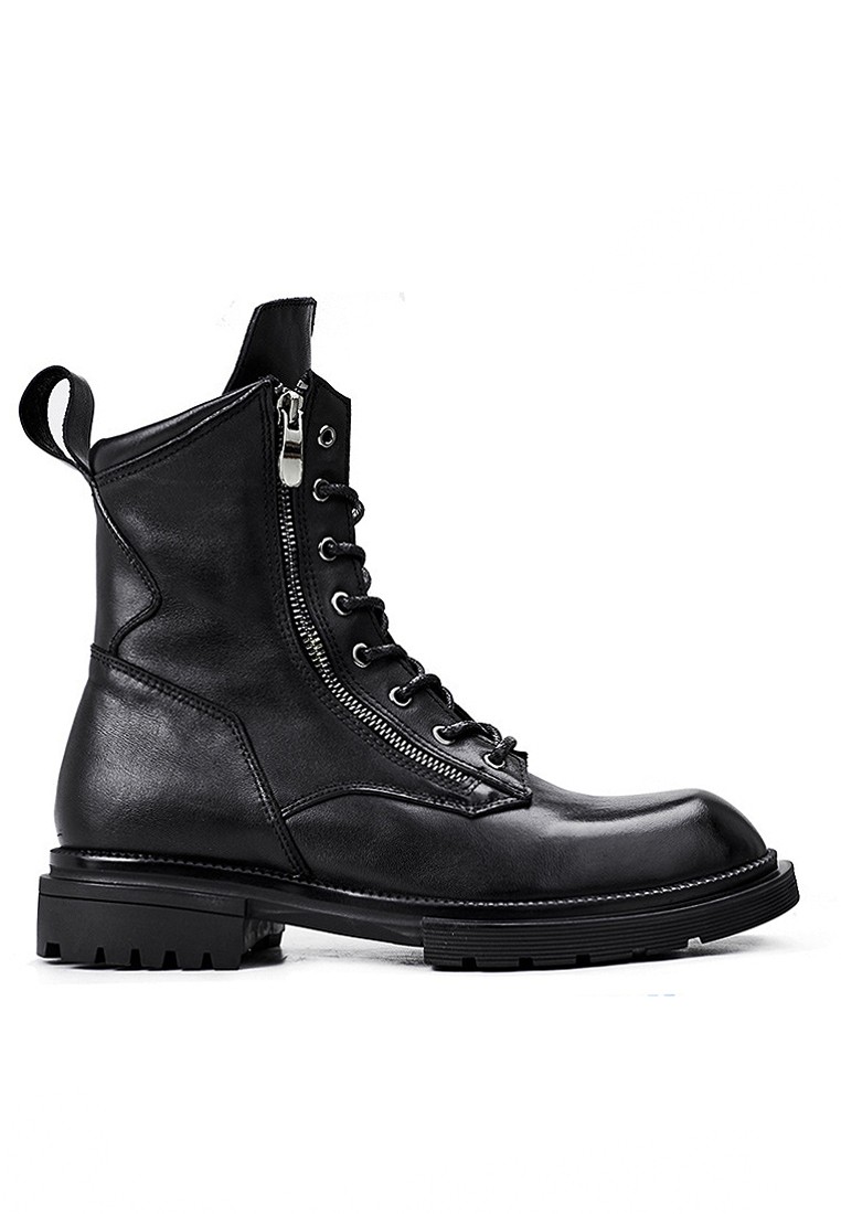 VANSA Fashion Style Leather Martin Boots VSM-B20169