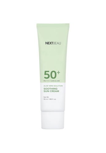 Nextbeau NEXTBEAU Aloe Vera Solution Soothing Sun Cream SPF50+ PA ...