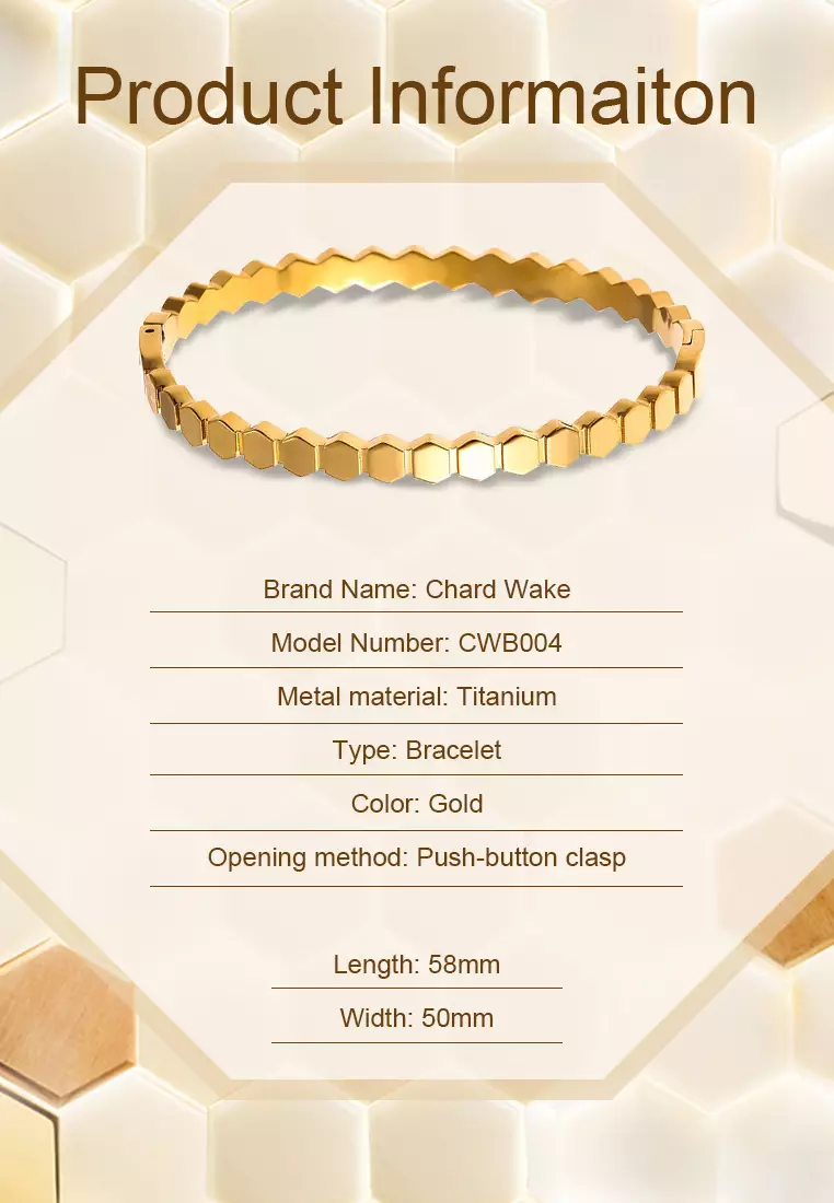 Gelang Wanita Titanium Anti Pudar Elegan Mewah Korea Gelang Cewek Hadiah COD