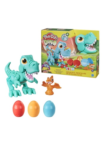 Hasbro multi Play-Doh Dino Crew Crunchin' T-Rex Toy   with Funny Dinosaur Sounds and 3 Play-Doh Eggs, 2.5 Ounces Each, Non-Toxic 9F6D0THA8544E7GS_1