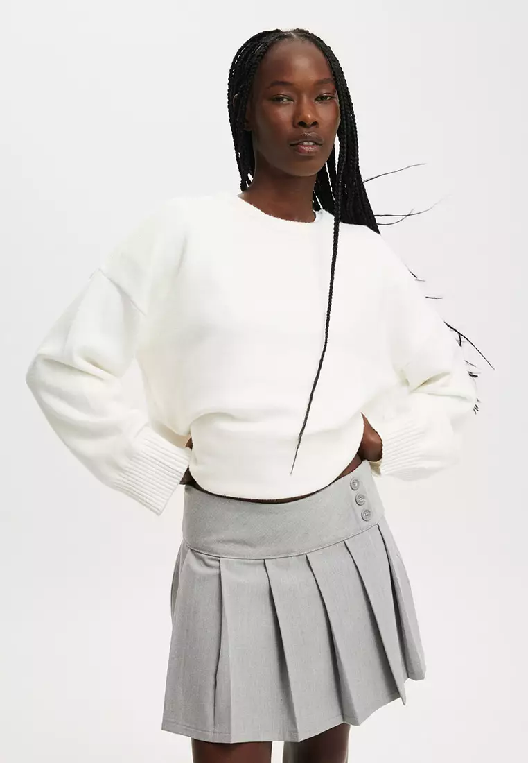 Buy Cotton On Wren Pleated Mini Skirt 2025 Online | ZALORA