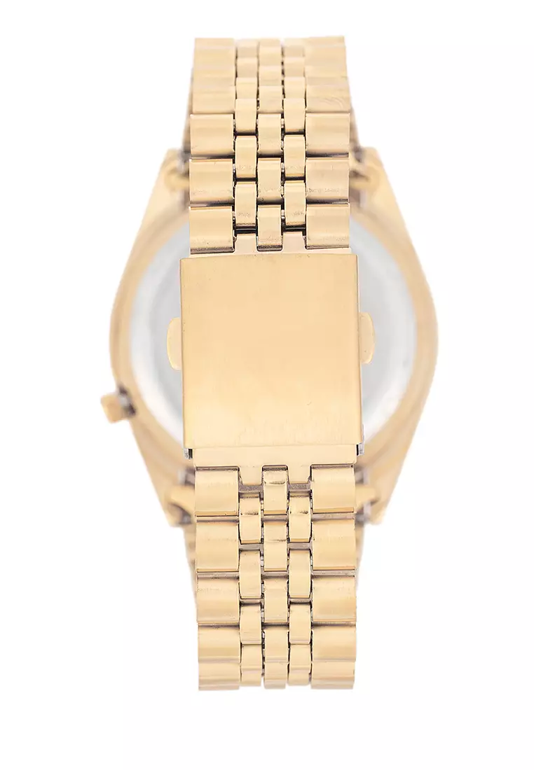 Analog Watch 20122567-Gld-Black Dial