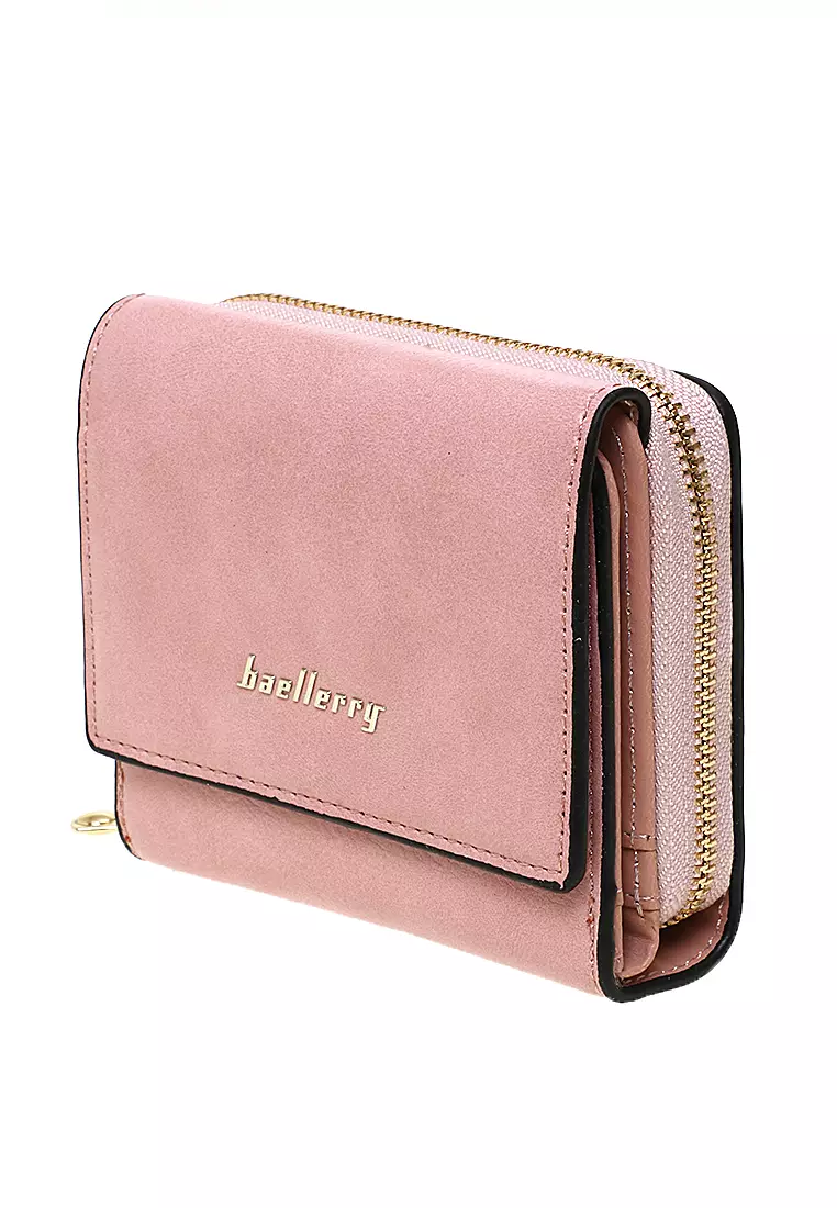 Dompet Wanita Model Lipat Casual Wallet Many Slot Card Material Leather Kulit ORIGINAL