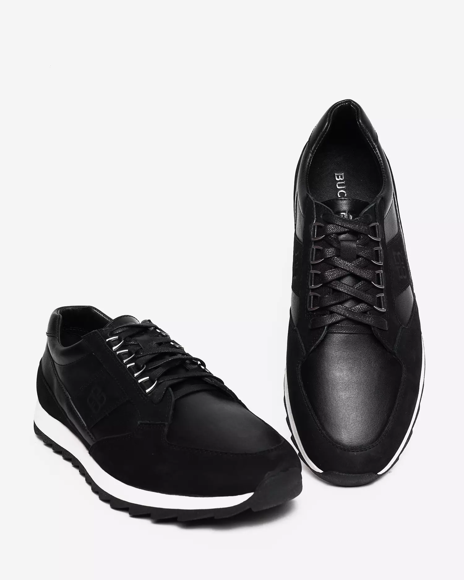 Buccheri Lunn Lace Up Men Black