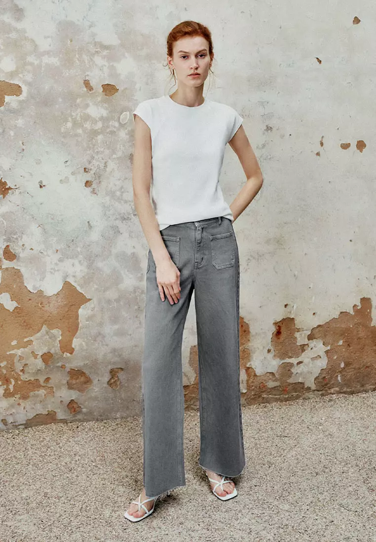 Medium Grey Jeans