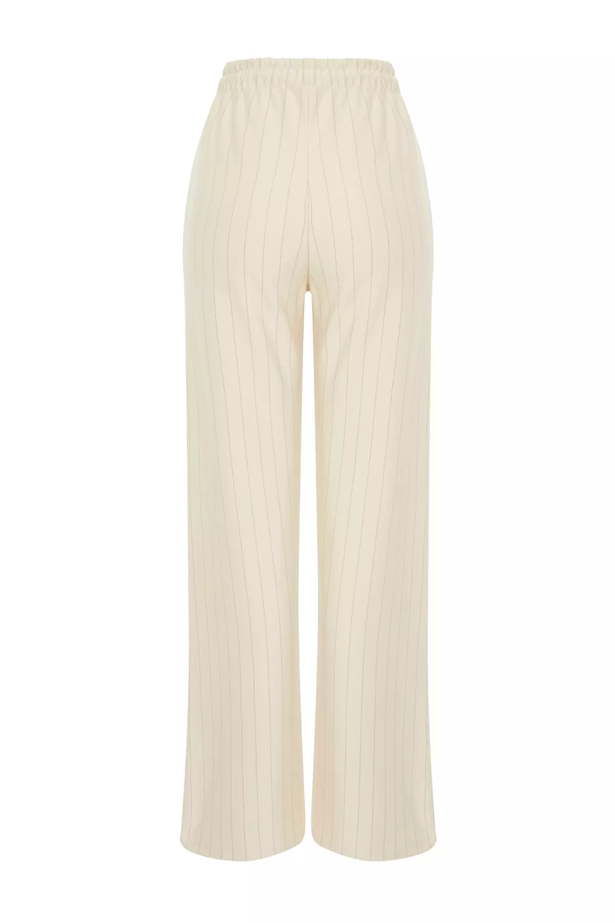 Elastic Waist Stripe Pants