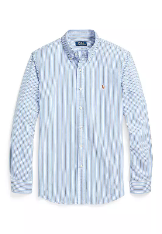 Custom Fit Striped Oxford Shirt