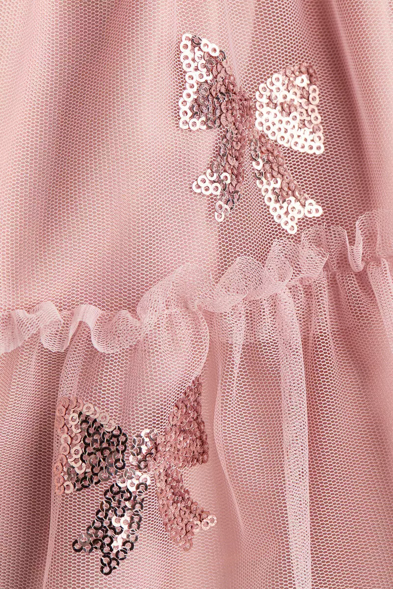 Tulle-skirt dress