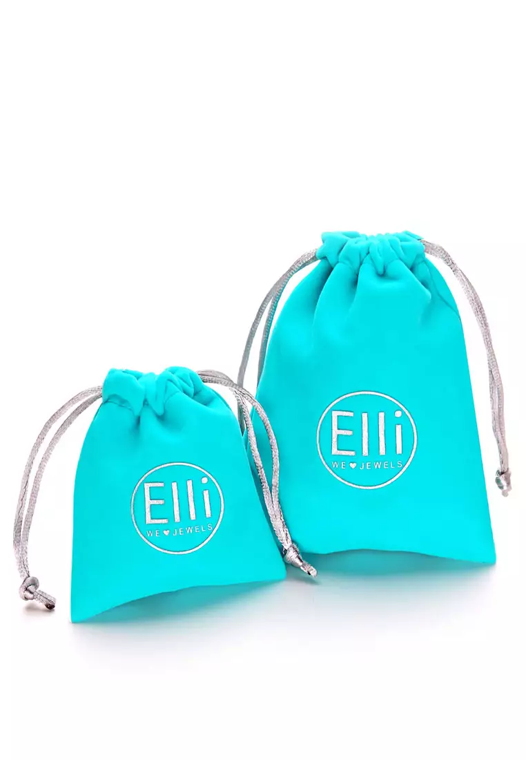 Ring Set Rosegold Plated Embellished with Crystals by Swarovski®