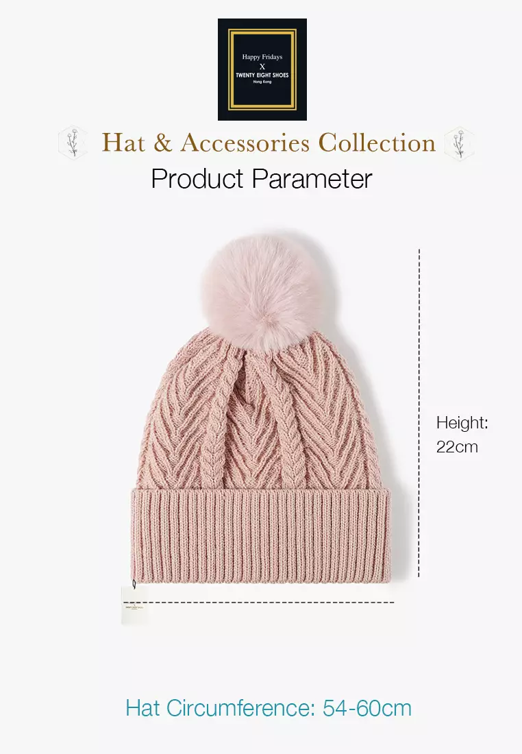 Extra Warm Inner Faux Woolen Knit Beanies JW MC-23B050
