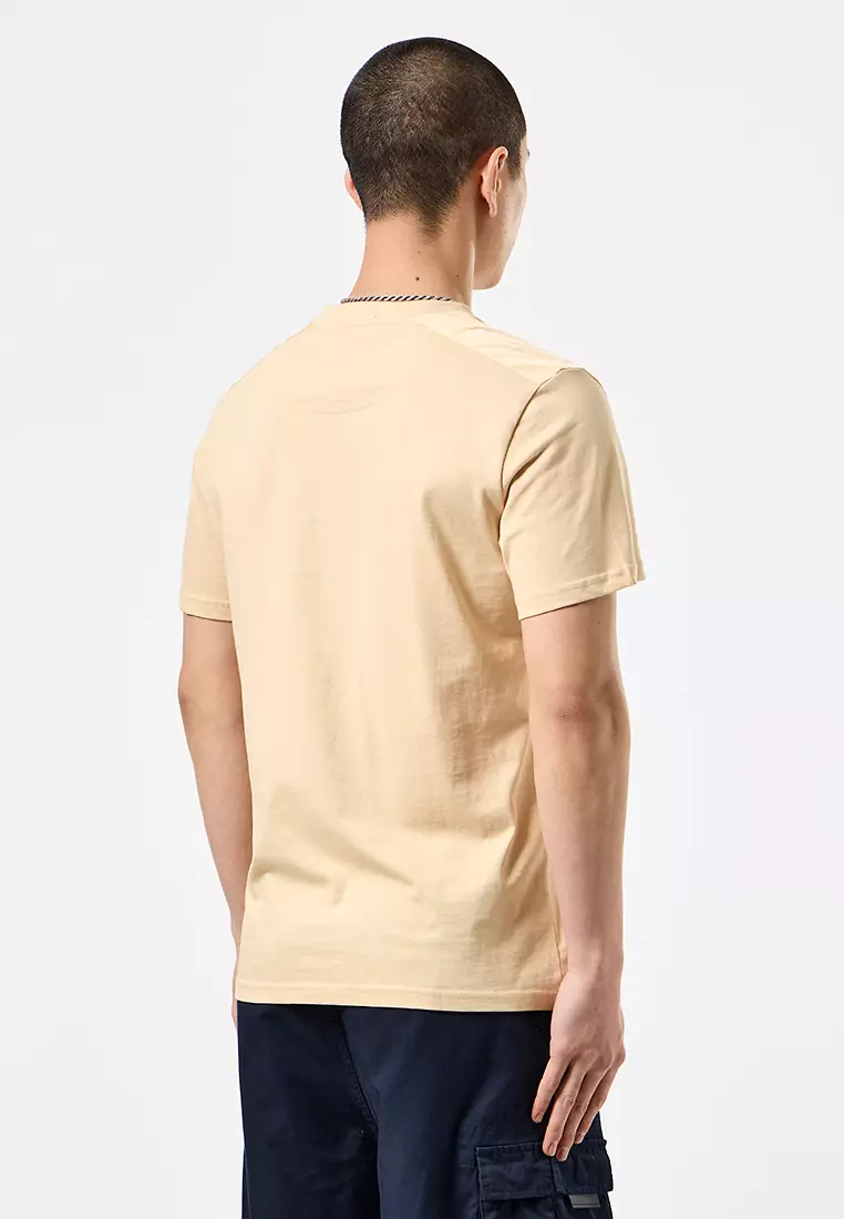 MENS DEEP CHAMPAGNE GARCIA PARACHUTE OVERLAY TEE