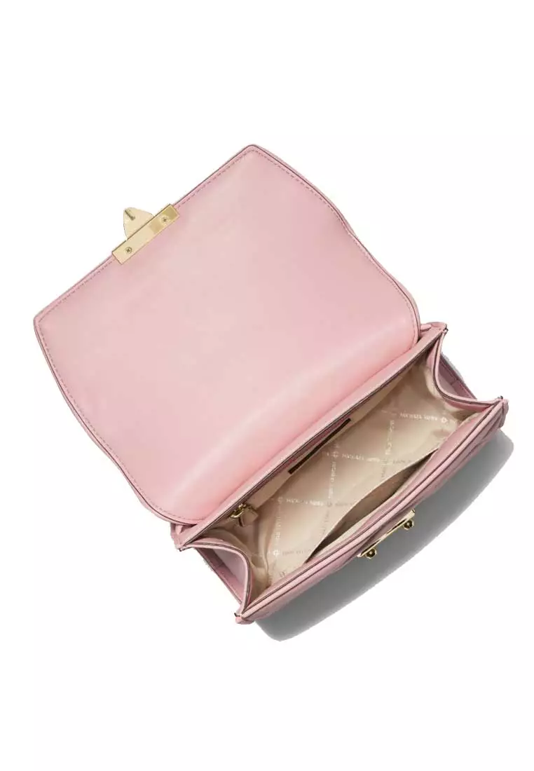 Serena Small Quilted Faux Leather Crossbody Bag