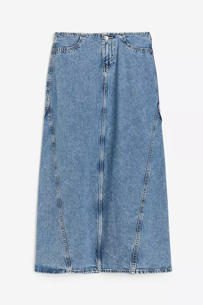 H & store m denim skirt