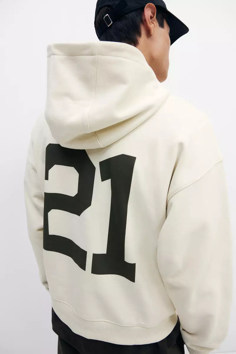 Oversized Fit Boxy Hoodie