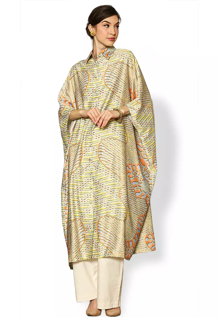 Kanzi Collared Kaftan