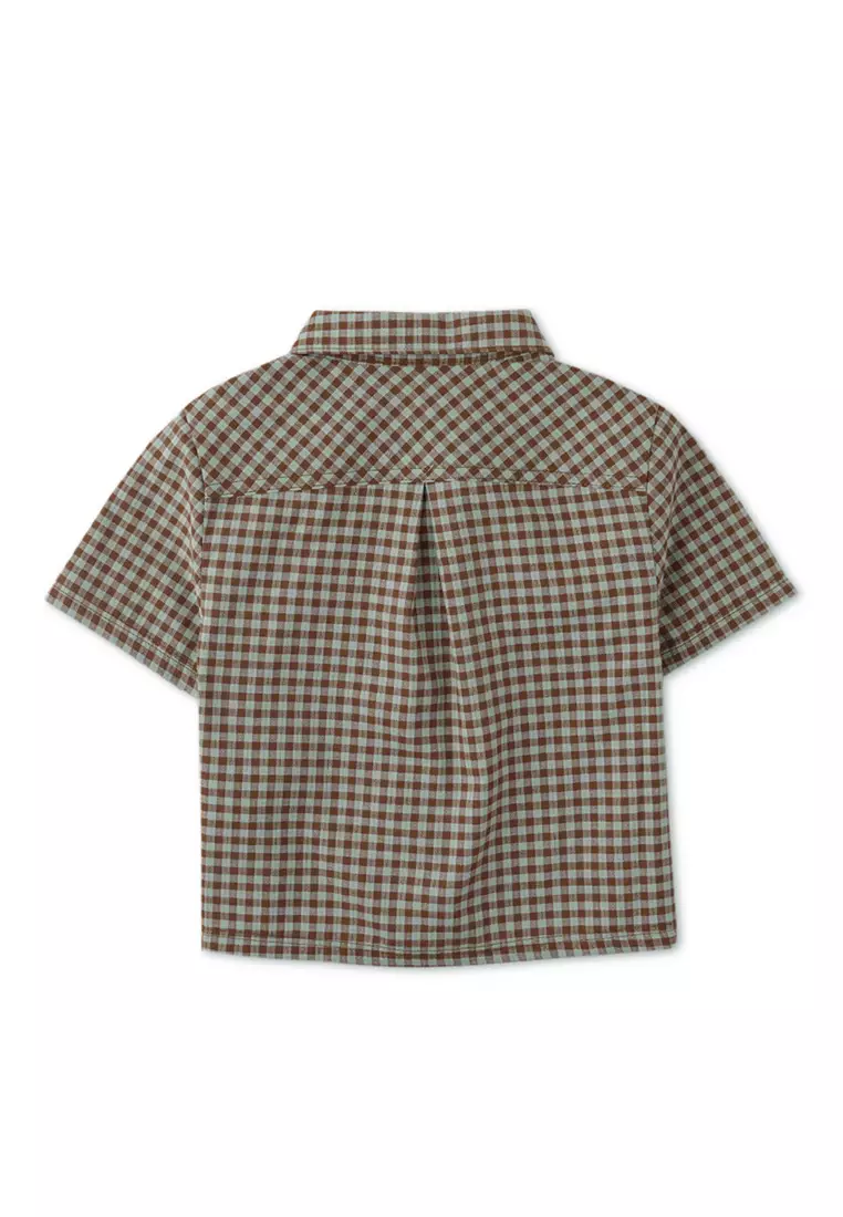 Baby Boys Gingham Shirt