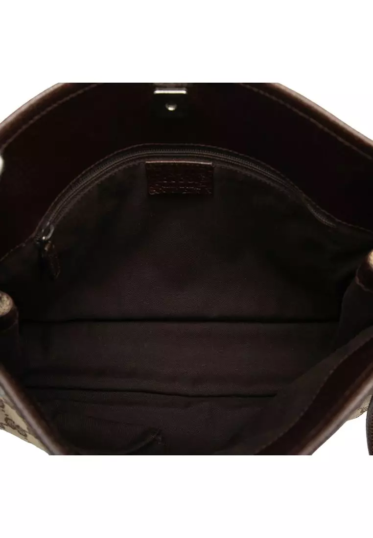 Pre-Loved Gucci Gg Canvas Eclipse Crossbody