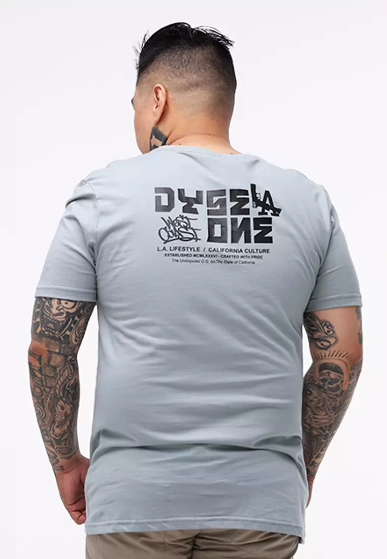 Round Neck Short Sleeves Slim Fit T-Shirt