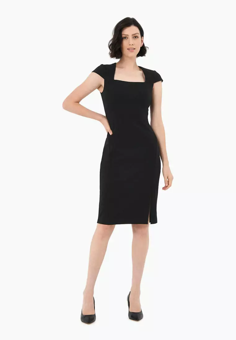 Buy FORCAST FORCAST Melani Pencil Dress Online ZALORA Malaysia