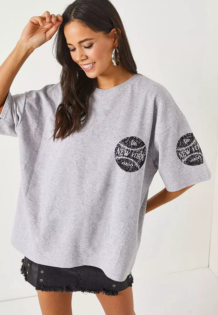 Graphic Printed Oversize T-Shirt