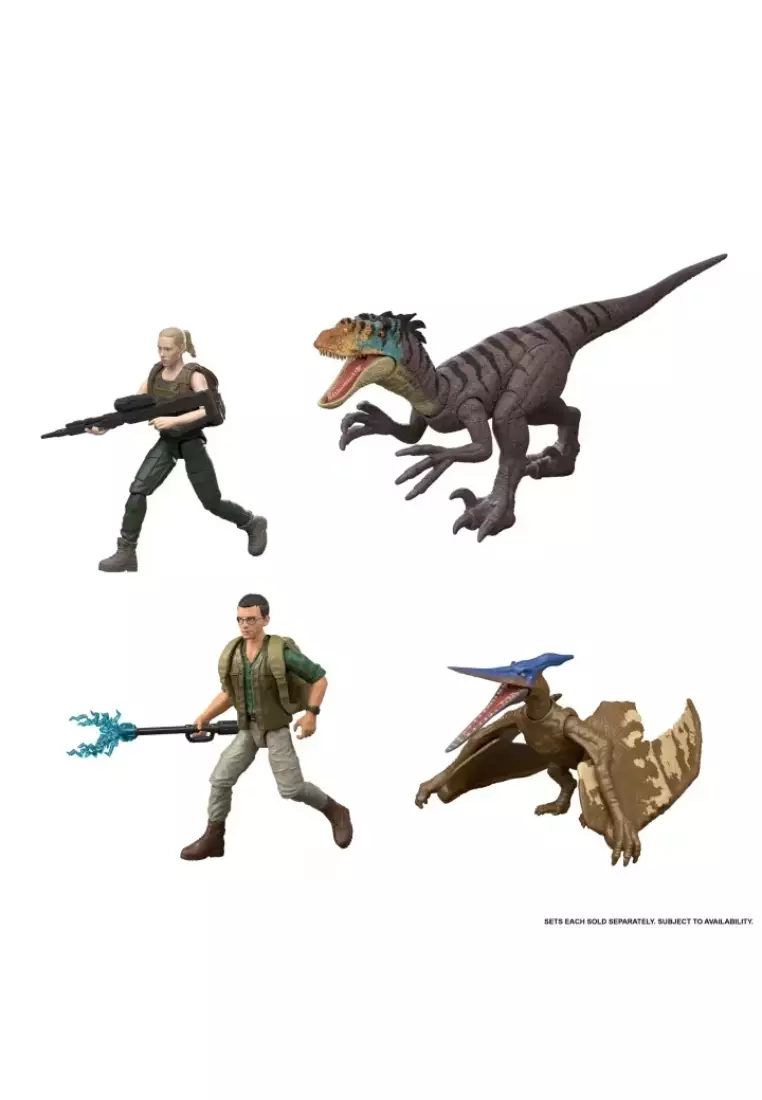 Dr. Loomis & Pteranodon Figures Pack