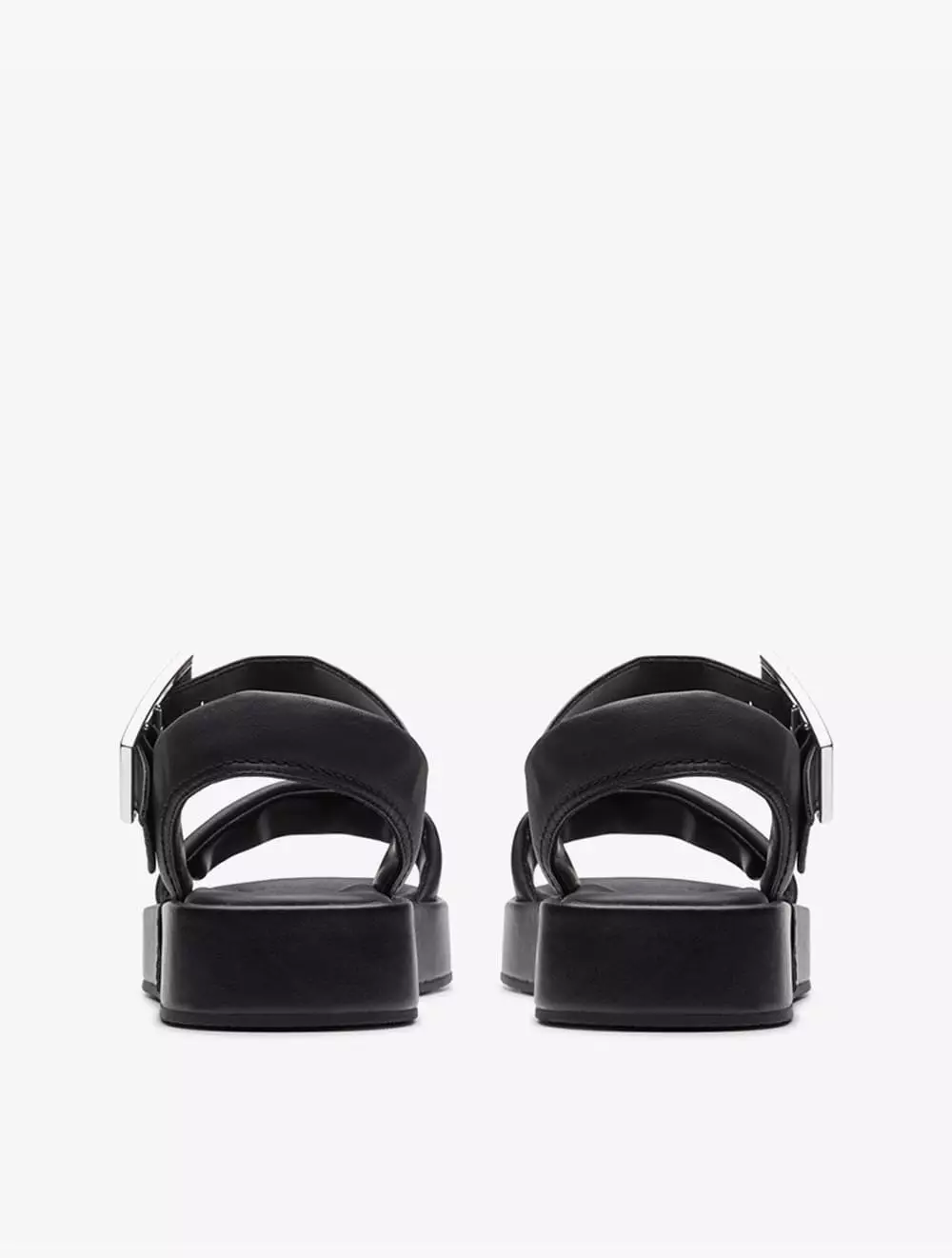 Clarks Alda Strap Women's Sandals - Black Leather