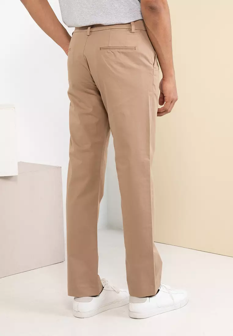 Premium Sateen Straight Chinos