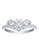 Smiling Rocks white 10K White Gold 0.50ct Lab Grown Diamond Drizzle Ring 8B1EBAC52F6047GS_1