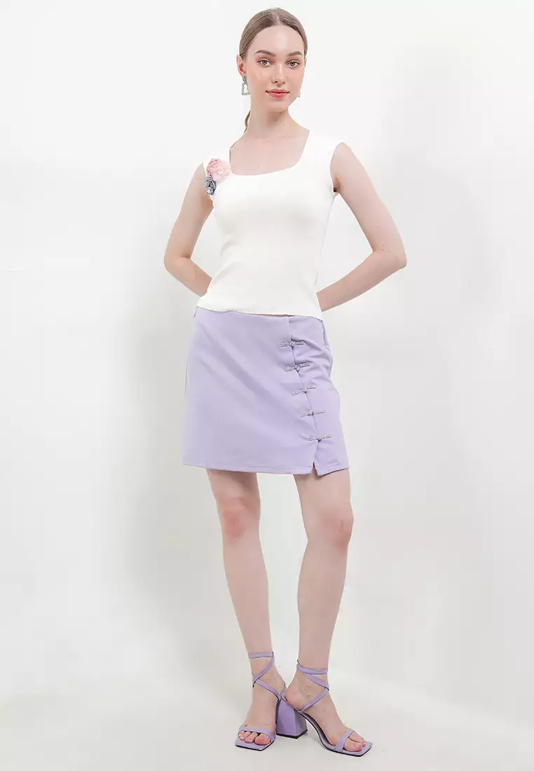 Mc Rossette Knit Top