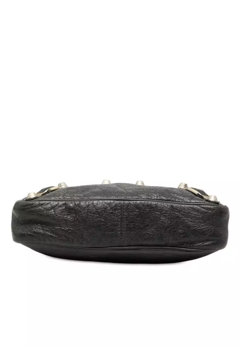 Pre-Loved Balenciaga Lambskin Motocross Giant 12 Hip Crossbody