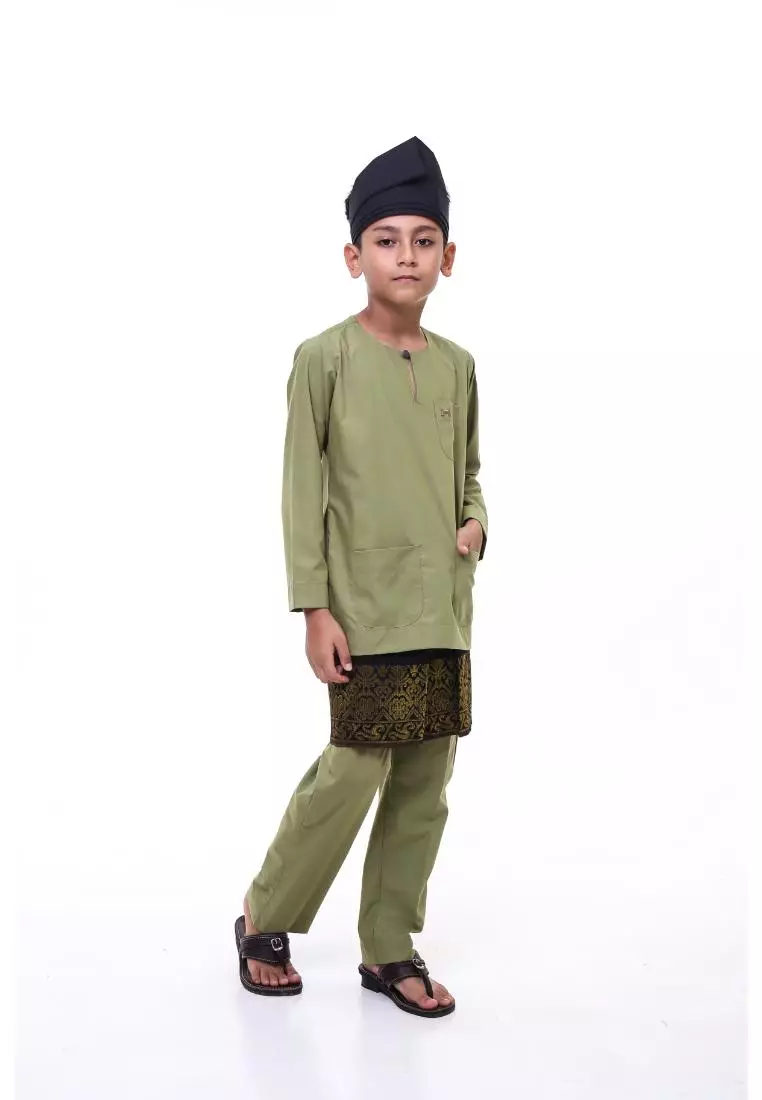Baju Melayu Teluk Belanga Kids