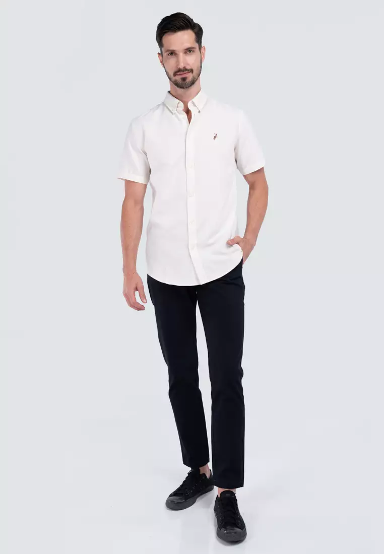 Polo Haus - Men’Cotton Plain Regular Fit Short Sleeve