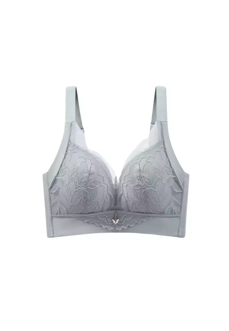 Amari Extended Plus Size Wireless Bra in Mint