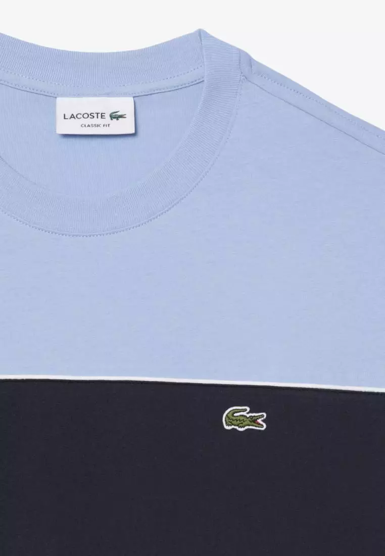 Colour-Block Cotton T-shirt